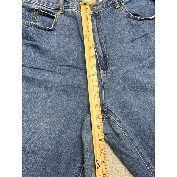 Liz Claiborne Lizwear Jeans Classic Fit Straight Women's 16 Short Blue High Rise - Picture 3 of 10